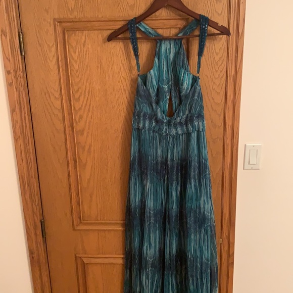 BCBG MAXAZRIA full length silk dress - Picture 4 of 8